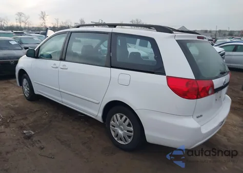 2006 Toyota Sienna Ce z USA, uszkodzony, nr VIN 5TDZA23C86S396223